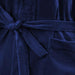 Navy Robe 100% Cotton S