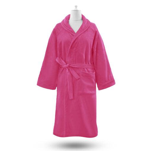 Fuchsia Robe 100% Cotton M