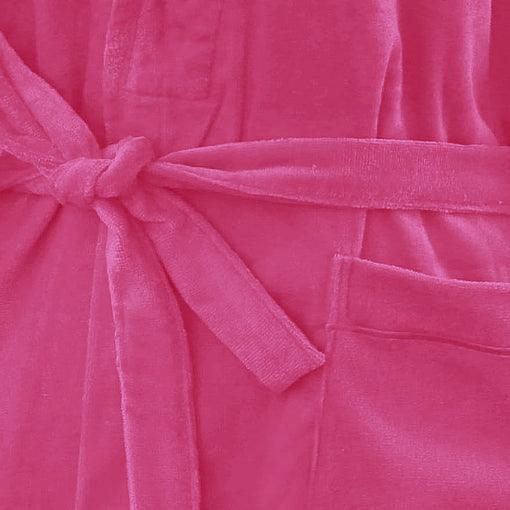 Fuchsia Robe 100% Cotton M