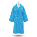 Turquoise Robe 100% Cotton - S