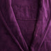 burgundy Robe 100% Cotton - S