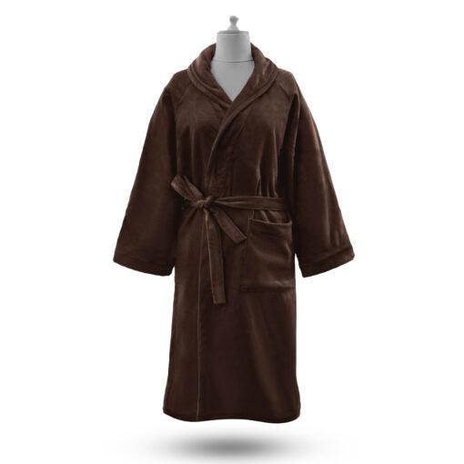 Brown Robe 100% Cotton S