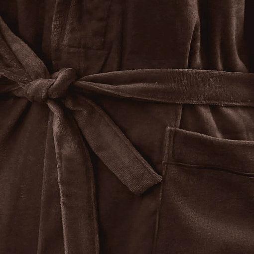 Brown Robe 100% Cotton S