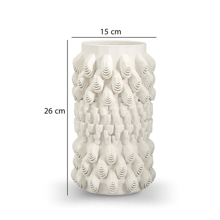 3D Ceramic Vase Porcelain Flower Pot LGSD-106B 25X15