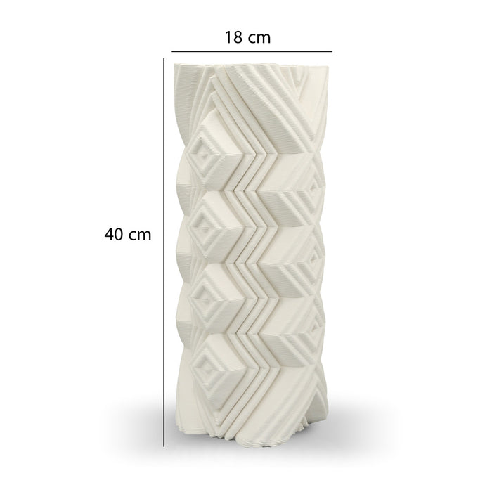 3D Ceramic Vase Porcelain Flower Pot 133A 37X19.5