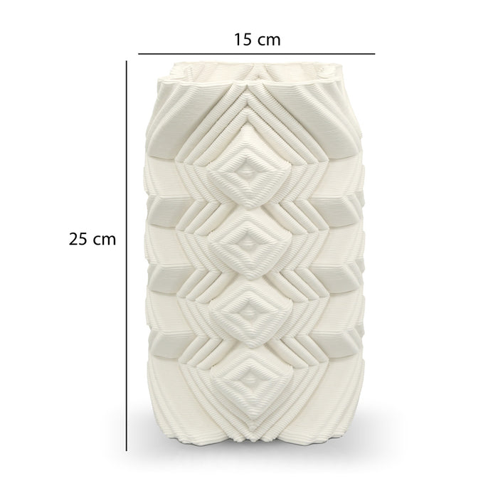 3D Ceramic Vase Porcelain Flower Pot 133B H26X16