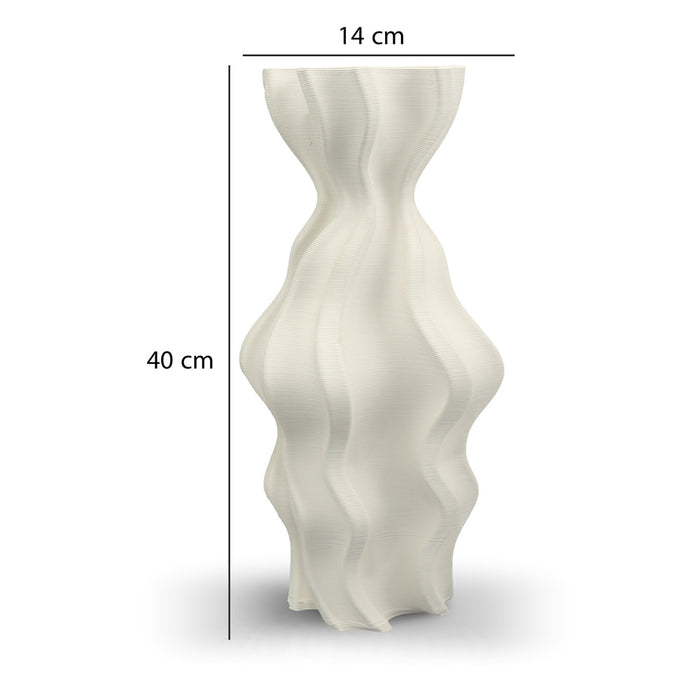 3D Ceramic Vase Porcelain Flower Pot LGSD-105A 36X18.5