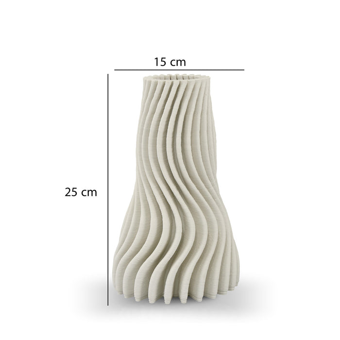 3D Ceramic Vase Porcelain Flower Pot LGSD-98B 24X15.5