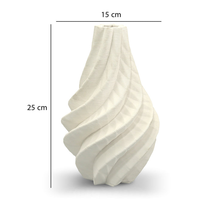 3D Ceramic Vase Porcelain Flower Pot LGSD-100B 25X15