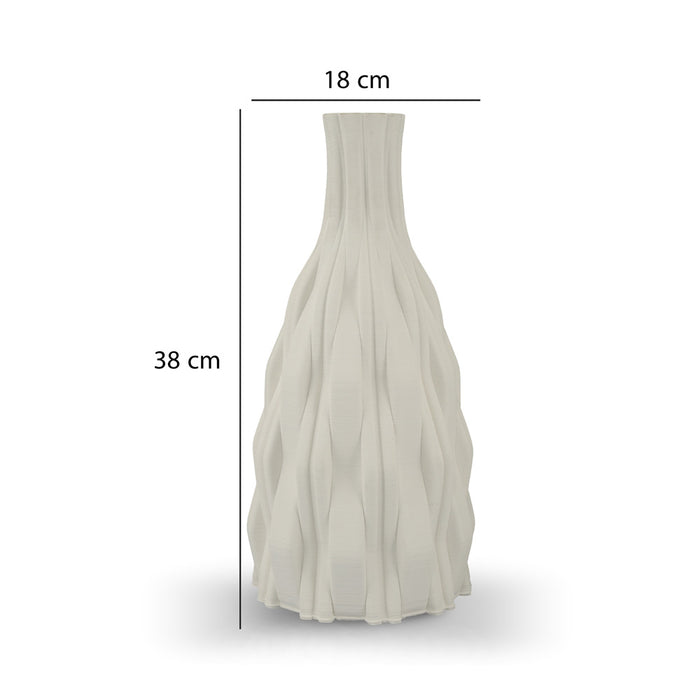 3D Ceramic Vase Porcelain Flower Pot LGSD-101A 37.5X18