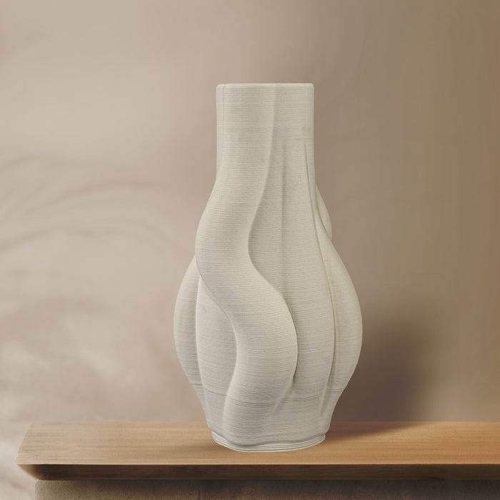 3D Ceramic Vase Porcelain Flower Pot LGSD-77A 33X16.5