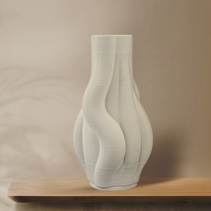 3D Ceramic Vase Porcelain Flower Pot LGSD-77B 24X16