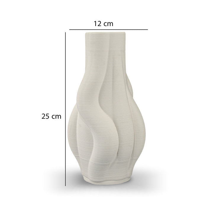 3D Ceramic Vase Porcelain Flower Pot LGSD-77B 24X16