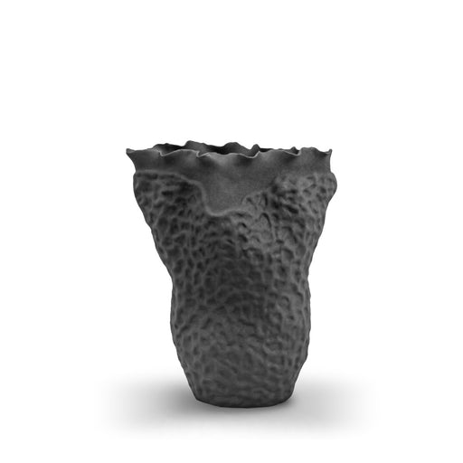 3D Ceramic Vase Porcelain Flower Pot ZZ07 Black 24X14.5X29