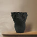 3D Ceramic Vase Porcelain Flower Pot ZZ07 Black 24X14.5X29