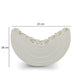 3D Ceramic Vase Porcelain Flower Pot ZZ09 37.5X7.5X26