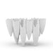 3D Ceramic Vase Porcelain Flower Pot ZZ14 40x15x27