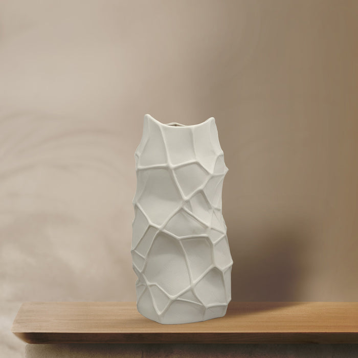 3D Ceramic Vase Porcelain Flower Pot ZZ05 20X18X37