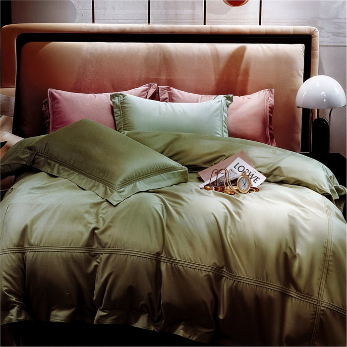 B duvet cover set solid double oil 2010 TC300