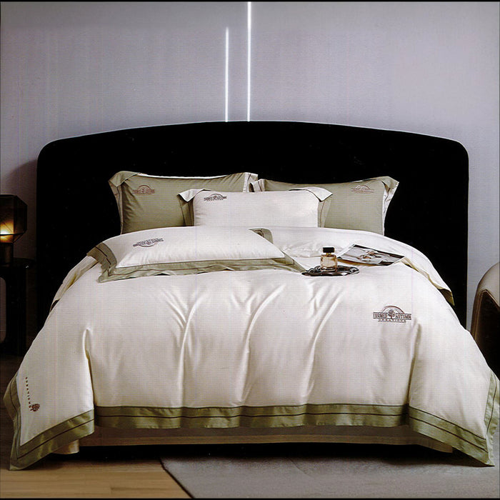 Bellucci duvet cover set double cream 0012