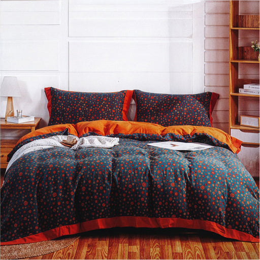 B duvet cover set double 100% cotton kashmir 1003
