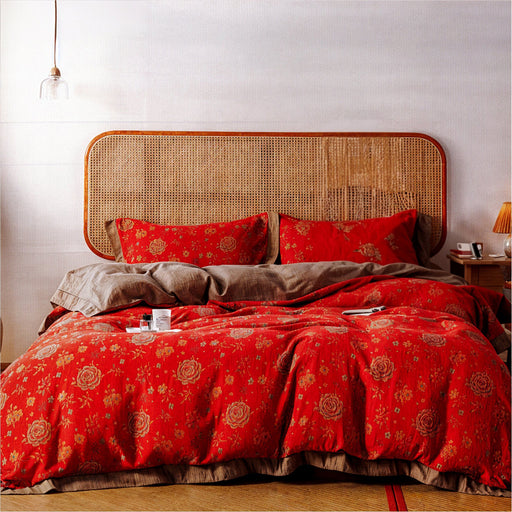 B duvet cover set double 100% cotton kashmir 1013
