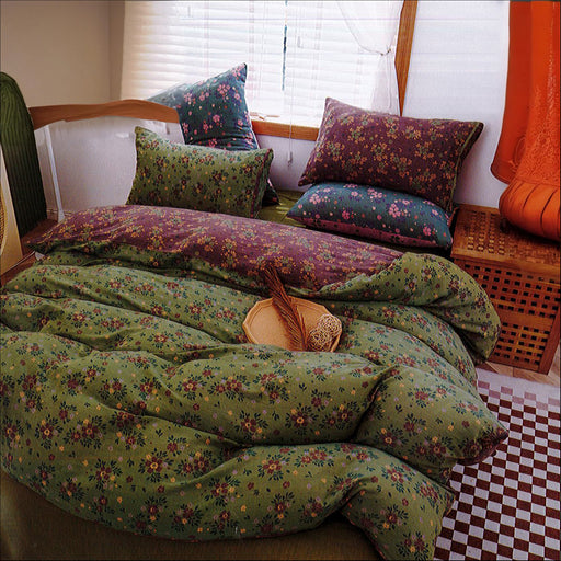 B duvet cover set double 100% cotton kashmir 1014