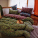 B duvet cover set double 100% cotton kashmir 1014