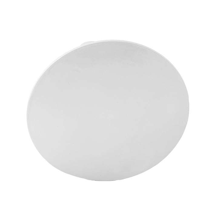 Ceramic cake stand ball 33x33x22 white