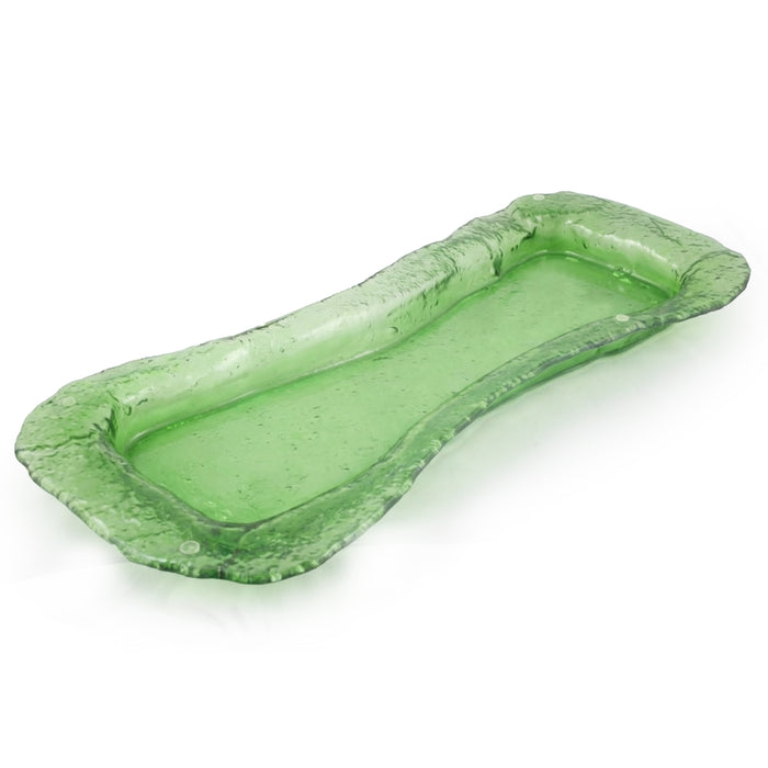 Cheese platter Green with rim