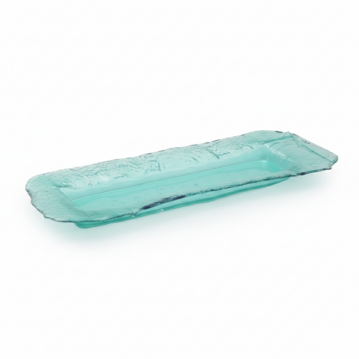 Cheese platter Aqua with rim
