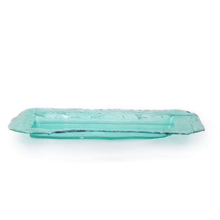 Cheese platter Aqua with rim