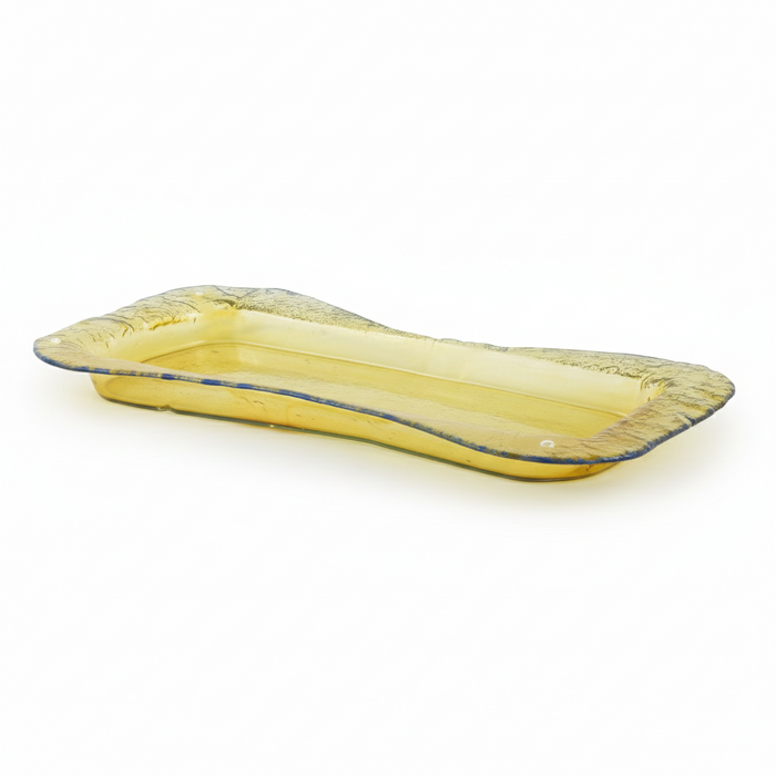 Cheese platter Yellow rim