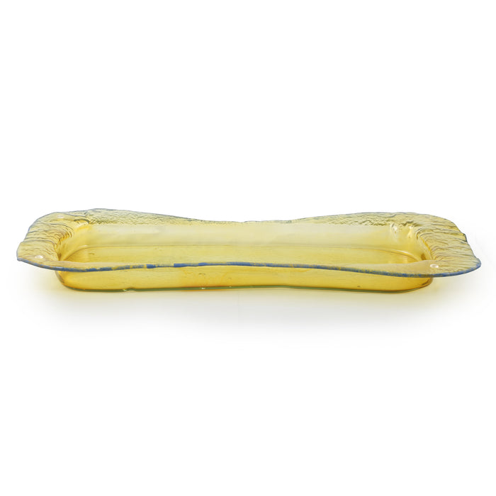 Cheese platter Yellow rim