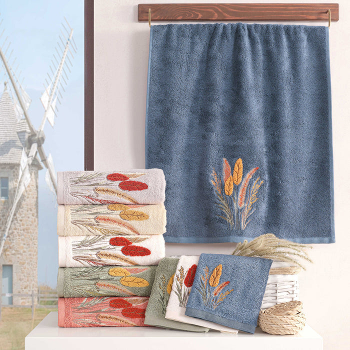 M Towel bamboo embroidery 30x50 (18)