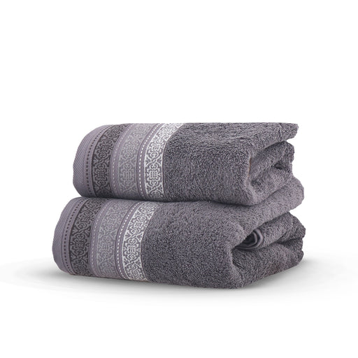 Dark Grey 020 Jaquard 90*50 Towel