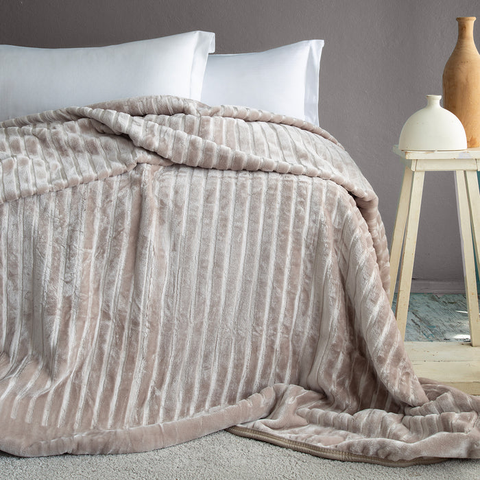 AP BLANKET DOUBLE GENTLE MINK