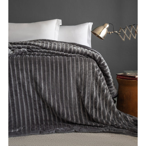 AP BLANKET SINGLE GENTLE GREY