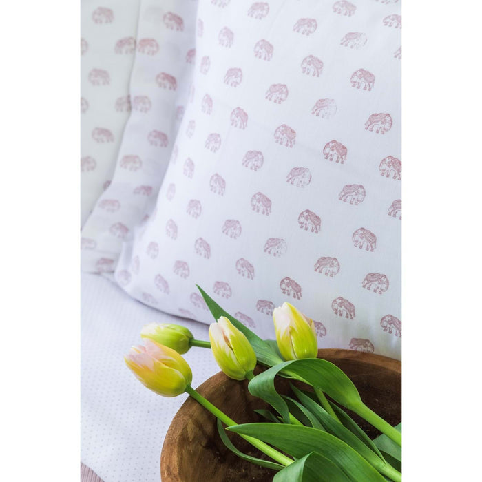 AP BAMBOO OLIVER VIOLET Double Bed Spread Set