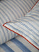 Double Duvet Cover Set + Bed Spread AP STRIPE MAVI