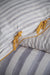 Double Duvet Cover Set + Bed Spread  AP STRIPE GRI