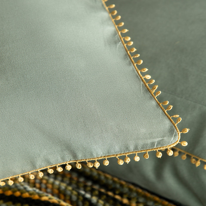 AP LIZBON OLIVEDouble Duvet Cover with Bed Spread Set