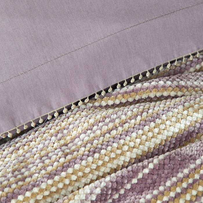 AP LIZBON LILADouble Duvet Cover with Bed Spread Set