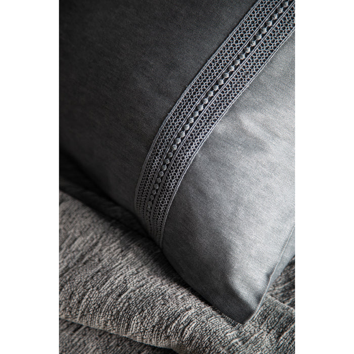 AP PARIS YESILDouble Duvet Cover with Bed Spread Set
