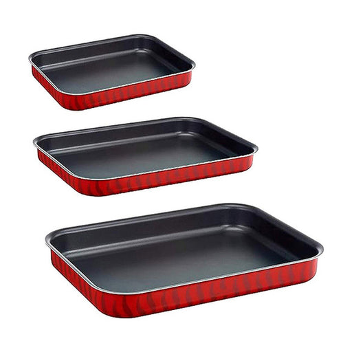 Tempo Flame Ovenware - Set 3 oven dishes (31x24/37x27/41x29)