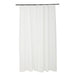 SHOWER CURTAIN 180 x 200 CM SOLID PEVA VITAMINE SDB WHITE