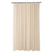 SHOWER CURTAIN 180 x 200 CM SOLID PEVA VITAMINE SDB TAUPE