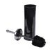 TOILET BRUSH 9.5 x 37 CM SOLID METAL METALIA BLACK