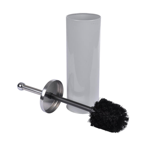 TOILET BRUSH 9.5 x 37 CM SOLID METAL METALIA LIGHT GREY