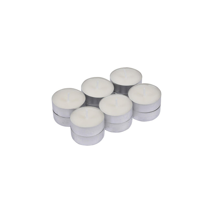 SET OF 12 TEALIGHT CANDLES FRAGRANCE JASMINE